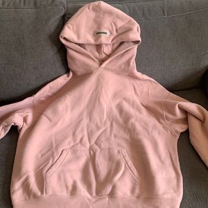 Essential pink hoodie.